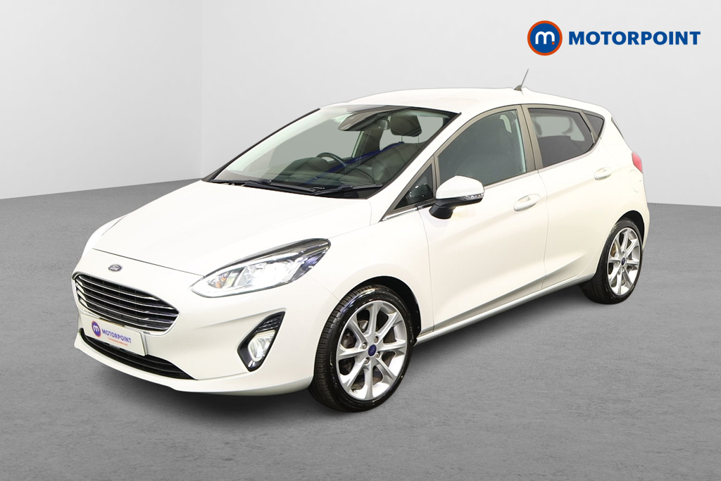 Ford Fiesta Titanium X Manual Petrol-Electric Hybrid Hatchback - Stock Number (1540460) - Passenger side front corner