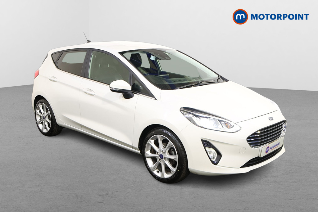 Ford Fiesta Titanium X Manual Petrol-Electric Hybrid Hatchback - Stock Number (1540460) - Drivers side front corner