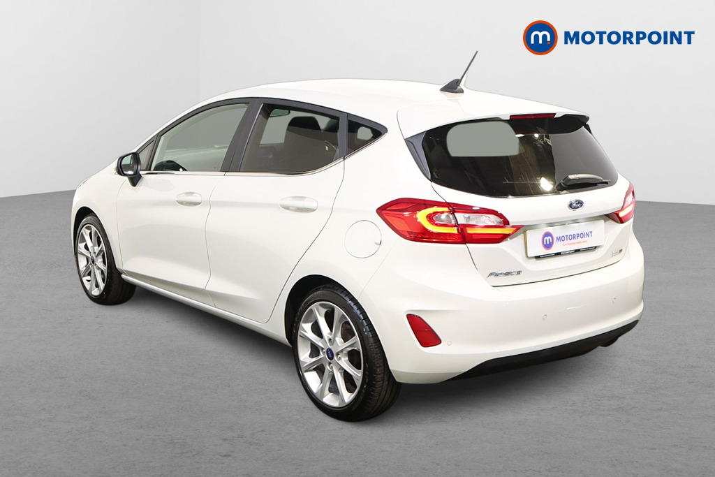 Ford Fiesta Titanium X Manual Petrol-Electric Hybrid Hatchback - Stock Number (1540460) - Passenger side rear corner