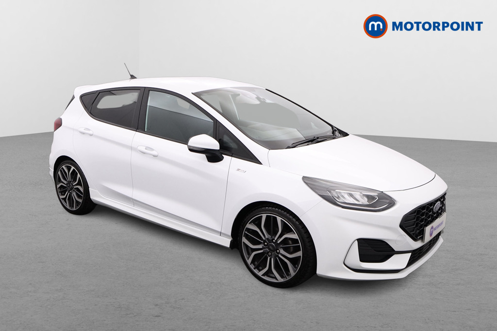 Ford Fiesta St-Line X Edition Manual Petrol-Electric Hybrid Hatchback - Stock Number (1525976) - Drivers side front corner
