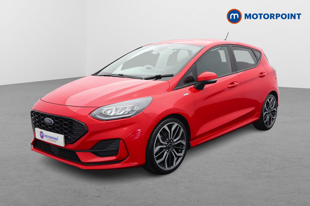 Ford Fiesta St-Line X Edition Manual Petrol-Electric Hybrid Hatchback - Stock Number (1525981) - Passenger side front corner