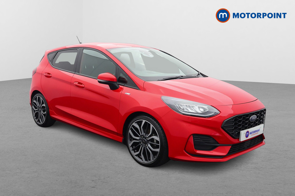 Ford Fiesta St-Line X Edition Manual Petrol-Electric Hybrid Hatchback - Stock Number (1525981) - Drivers side front corner