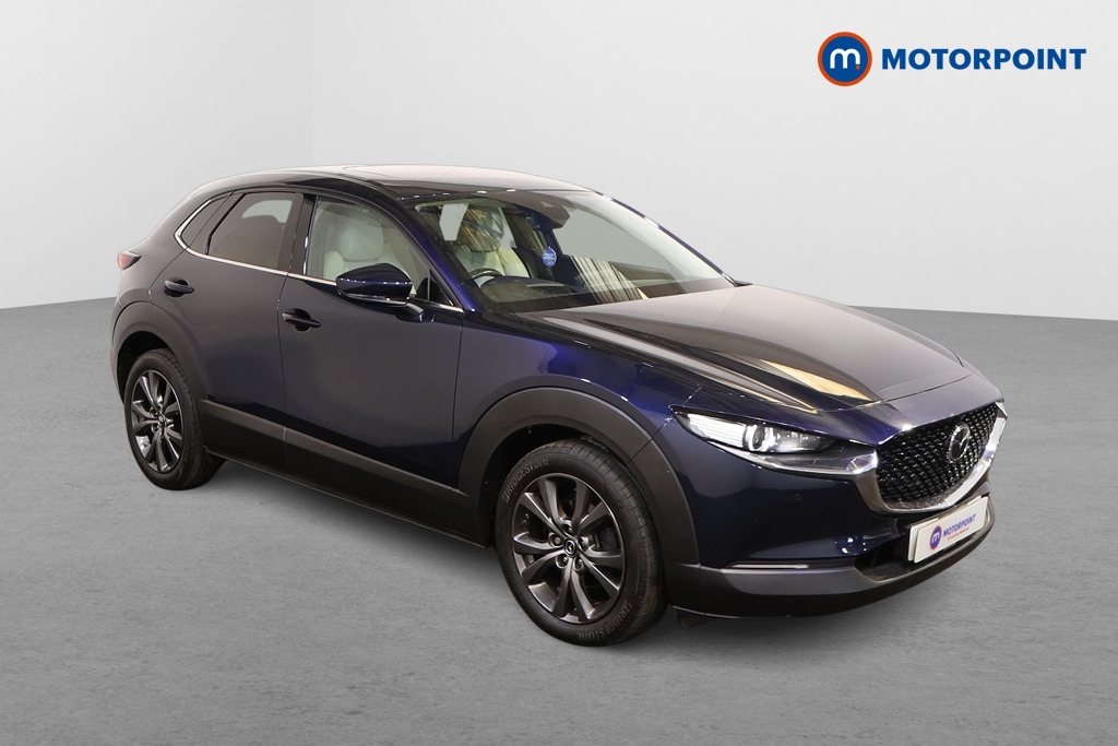 Mazda Cx-30 Gt Sport Tech Manual Petrol-Electric Hybrid SUV - Stock Number (1530684) - Drivers side front corner