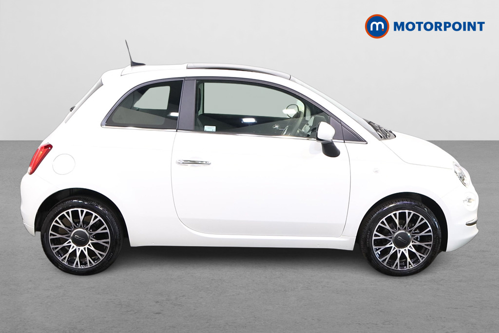 Fiat 500 TOP Manual Petrol-Electric Hybrid Hatchback - Stock Number (1536876) - Drivers side
