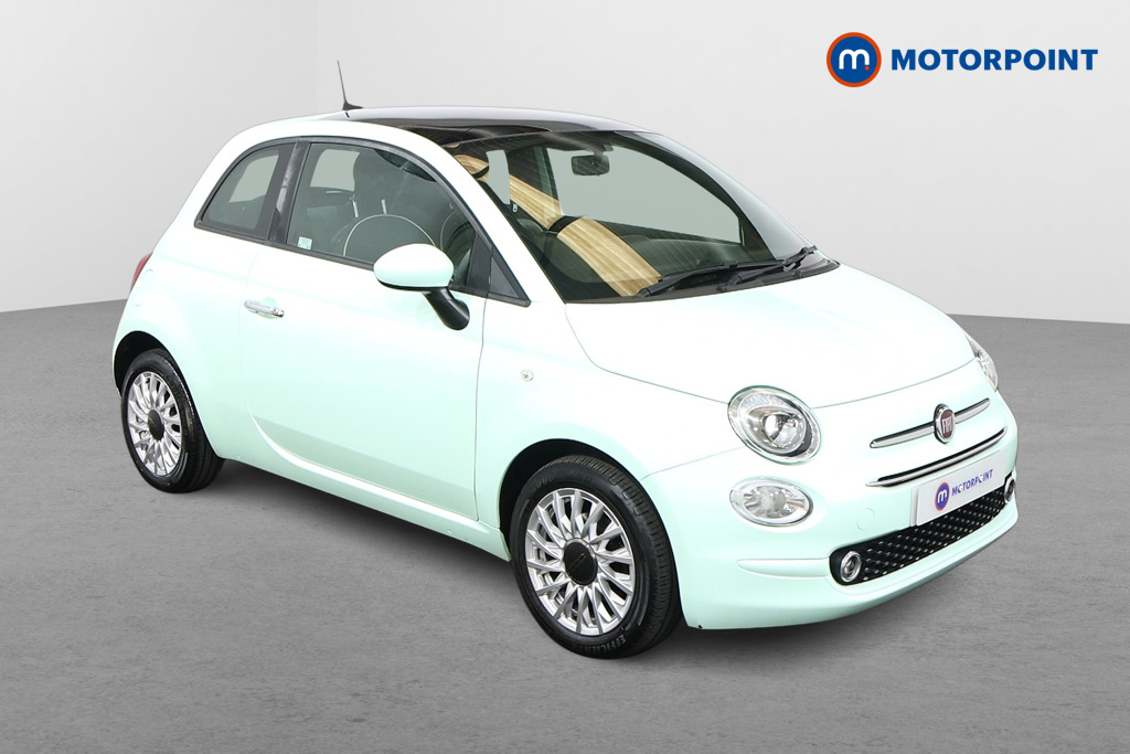 Fiat 500 Lounge Manual Petrol-Electric Hybrid Hatchback - Stock Number (1537838) - Drivers side front corner