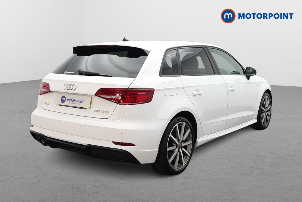 Audi A3 Black Edition Manual Petrol Hatchback - Stock Number (1539911) - Drivers side rear corner