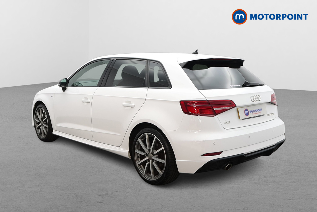 Audi A3 Black Edition Manual Petrol Hatchback - Stock Number (1539911) - Passenger side rear corner