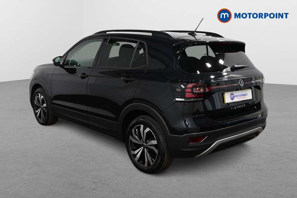 Volkswagen T-Cross Black Edition Manual Petrol SUV - Stock Number (1536419) - Passenger side rear corner