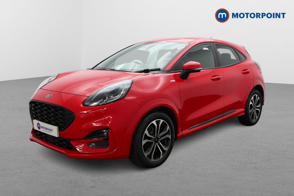 Ford Puma St-Line Manual Petrol-Electric Hybrid SUV - Stock Number (1536855) - Passenger side front corner