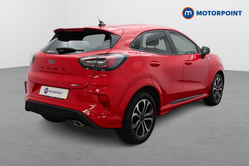 Ford Puma St-Line Manual Petrol-Electric Hybrid SUV - Stock Number (1536855) - Drivers side rear corner