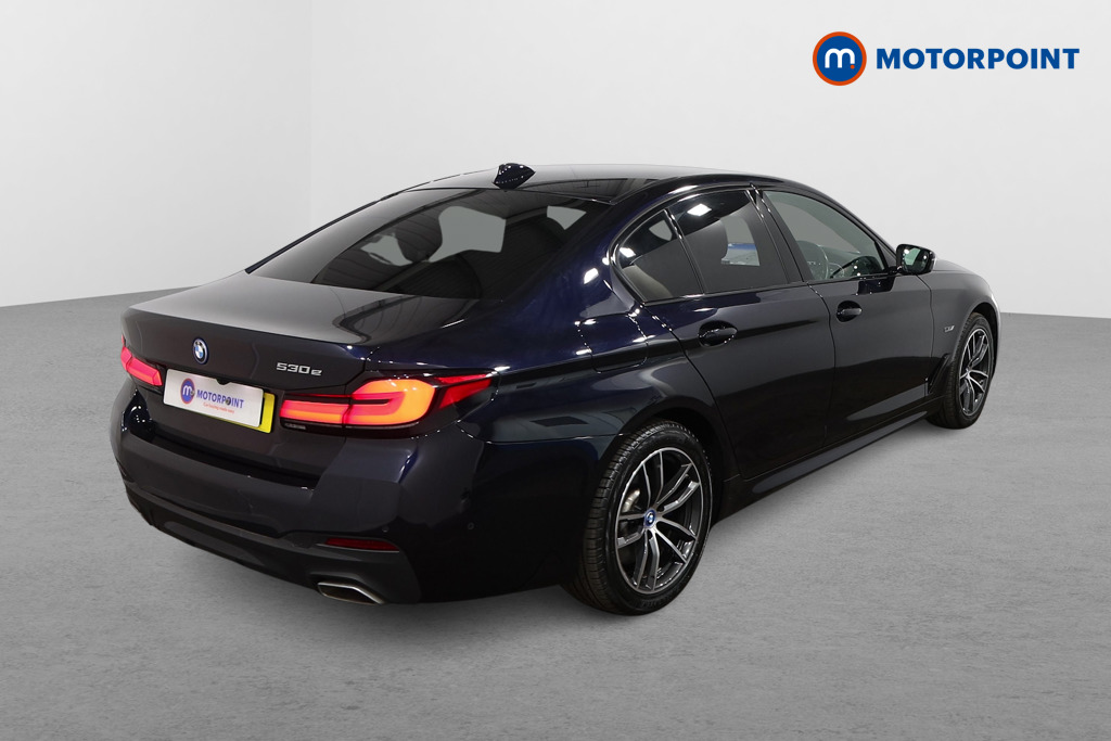BMW 5 Series M Sport Automatic Petrol Plug-In Hybrid Saloon - Stock Number (1537277) - Drivers side rear corner