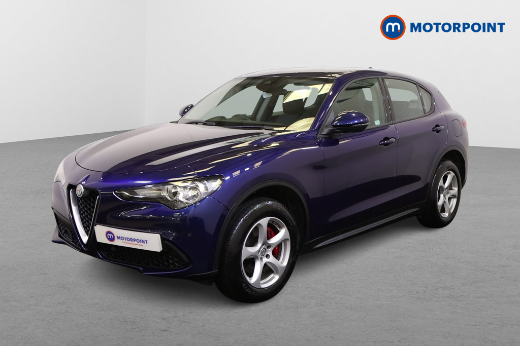 Alfa Romeo Stelvio Super Automatic Petrol SUV - Stock Number (1538011) - Passenger side front corner