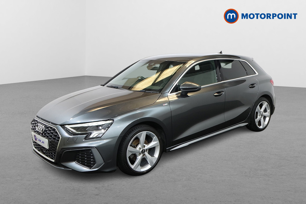 Audi A3 S Line Manual Petrol Hatchback - Stock Number (1541579) - Passenger side front corner