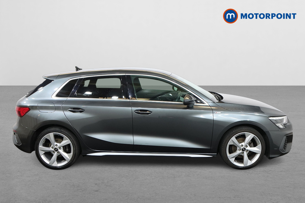 Audi A3 S Line Manual Petrol Hatchback - Stock Number (1541579) - Drivers side