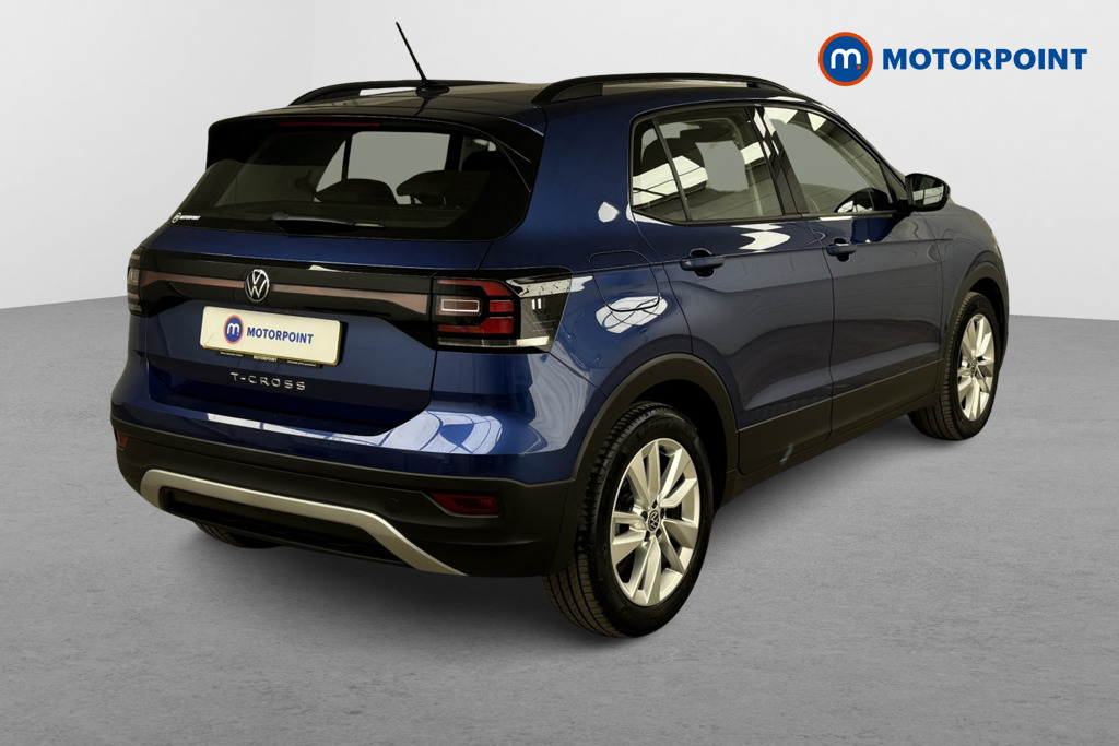 Volkswagen T-Cross SE Manual Petrol SUV - Stock Number (1542480) - Drivers side rear corner