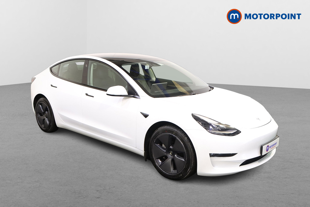 Tesla Model 3 Long Range Automatic Electric Saloon - Stock Number (1517623) - Drivers side front corner