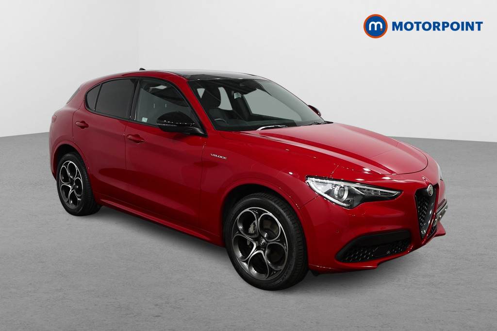 Alfa Romeo Stelvio Veloce Automatic Petrol SUV - Stock Number (1521125) - Drivers side front corner