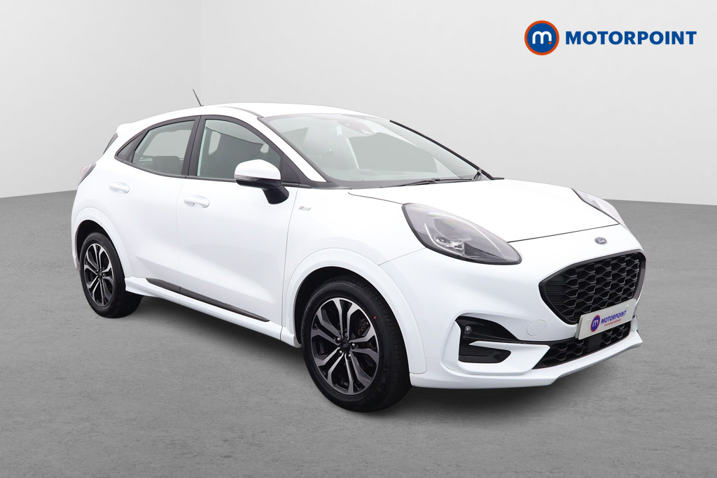 Ford Puma St-Line Manual Petrol-Electric Hybrid SUV - Stock Number (1525893) - Drivers side front corner