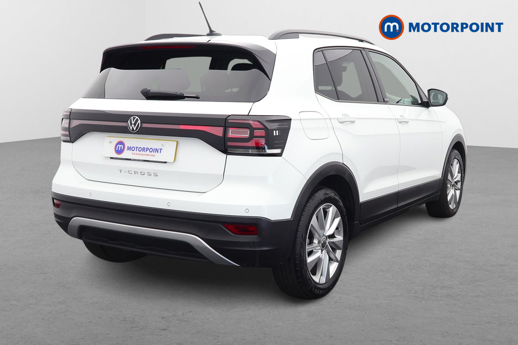 Volkswagen T-Cross Active Automatic Petrol SUV - Stock Number (1526792) - Drivers side rear corner