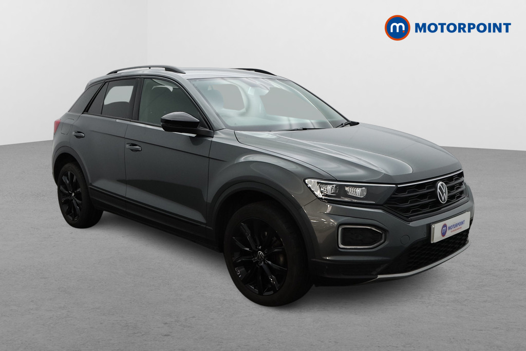 Volkswagen T-Roc Black Edition Automatic Petrol SUV - Stock Number (1528583) - Drivers side front corner