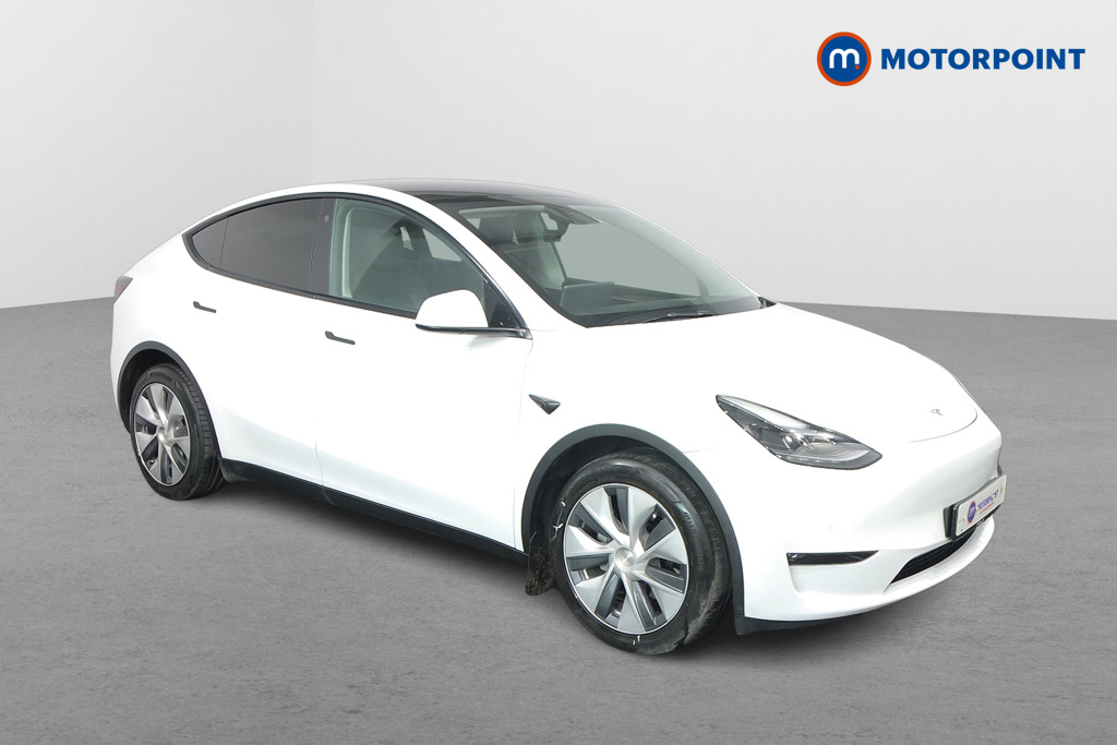 Tesla Model Y Long Range Automatic Electric SUV - Stock Number (1528586) - Drivers side front corner