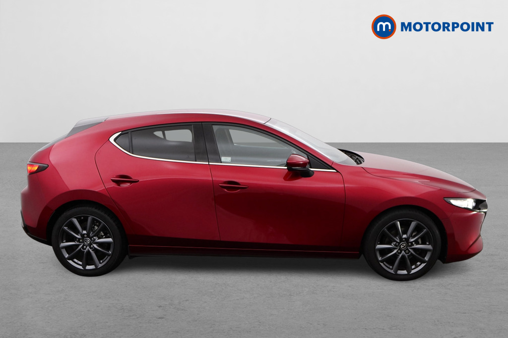 Mazda 3 Sport Lux Manual Petrol-Electric Hybrid Hatchback - Stock Number (1528596) - Drivers side
