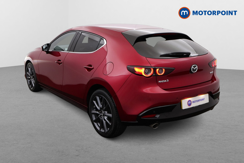 Mazda 3 Sport Lux Manual Petrol-Electric Hybrid Hatchback - Stock Number (1528596) - Passenger side rear corner
