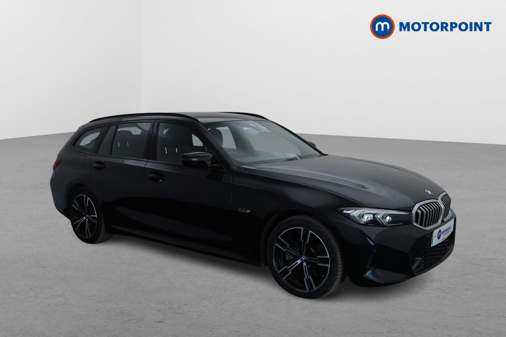 BMW 3 Series M Sport Automatic Petrol Plug-In Hybrid Estate - Stock Number (1529776) - Drivers side front corner