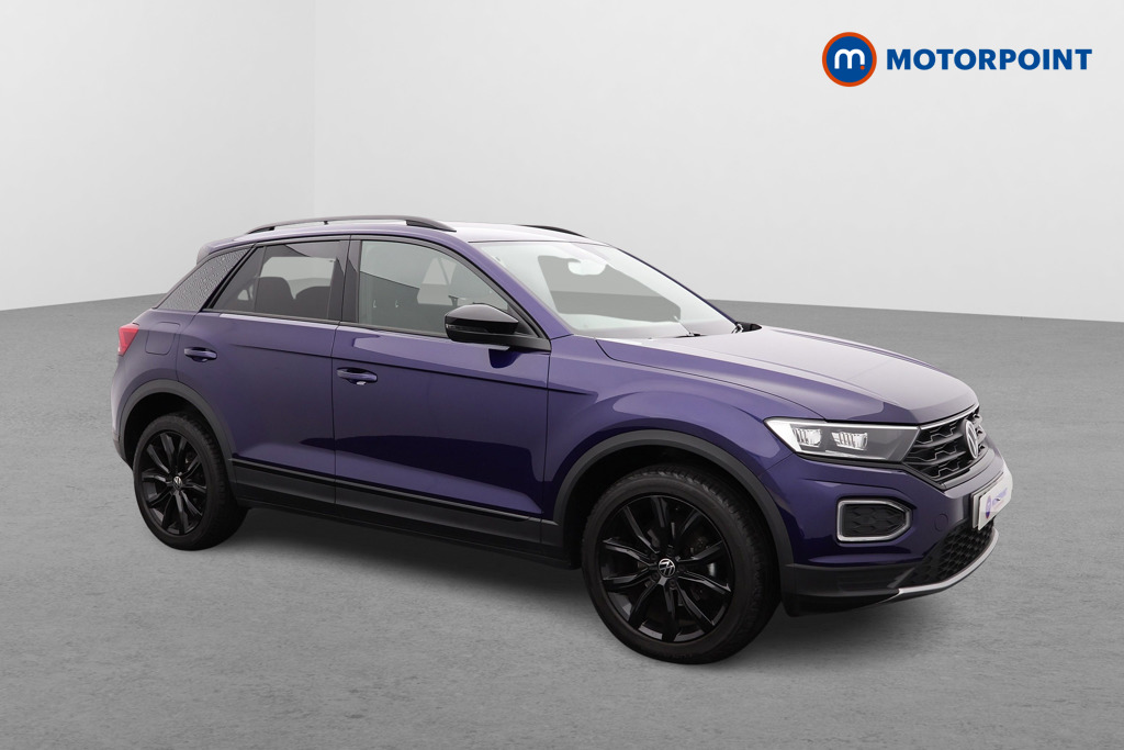 Volkswagen T-Roc Black Edition Automatic Petrol SUV - Stock Number (1530183) - Drivers side front corner