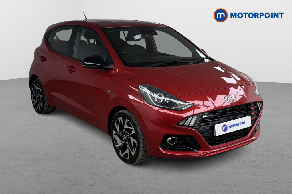 Hyundai I10 N Line Manual Petrol Hatchback - Stock Number (1531860) - Drivers side front corner