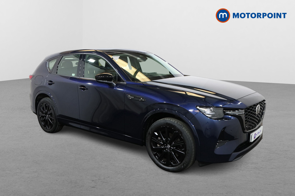 Mazda Cx-60 Homura Automatic Petrol Plug-In Hybrid SUV - Stock Number (1532372) - Drivers side front corner