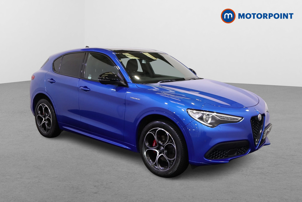 Alfa Romeo Stelvio Veloce Automatic Petrol SUV - Stock Number (1534654) - Drivers side front corner