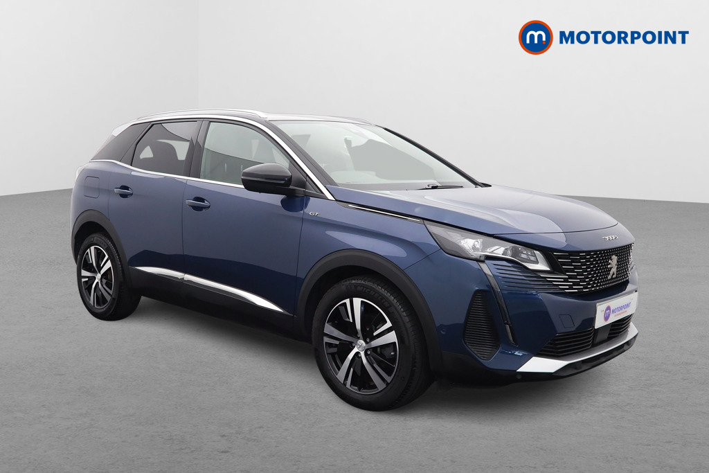 Peugeot 3008 GT Automatic Petrol-Electric Hybrid SUV - Stock Number (1534995) - Drivers side front corner