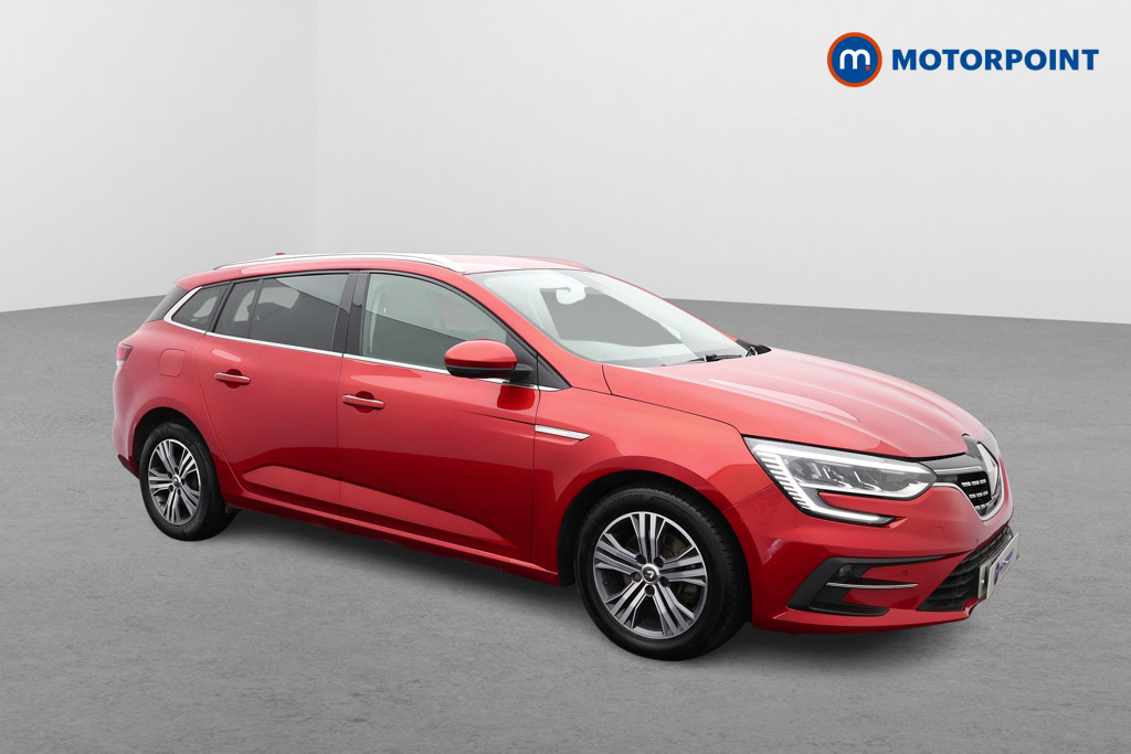 Renault Megane Iconic Automatic Petrol Plug-In Hybrid Estate - Stock Number (1535237) - Drivers side front corner
