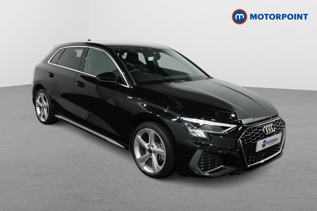 Audi A3 S Line Automatic Petrol Plug-In Hybrid Hatchback - Stock Number (1536225) - Drivers side front corner