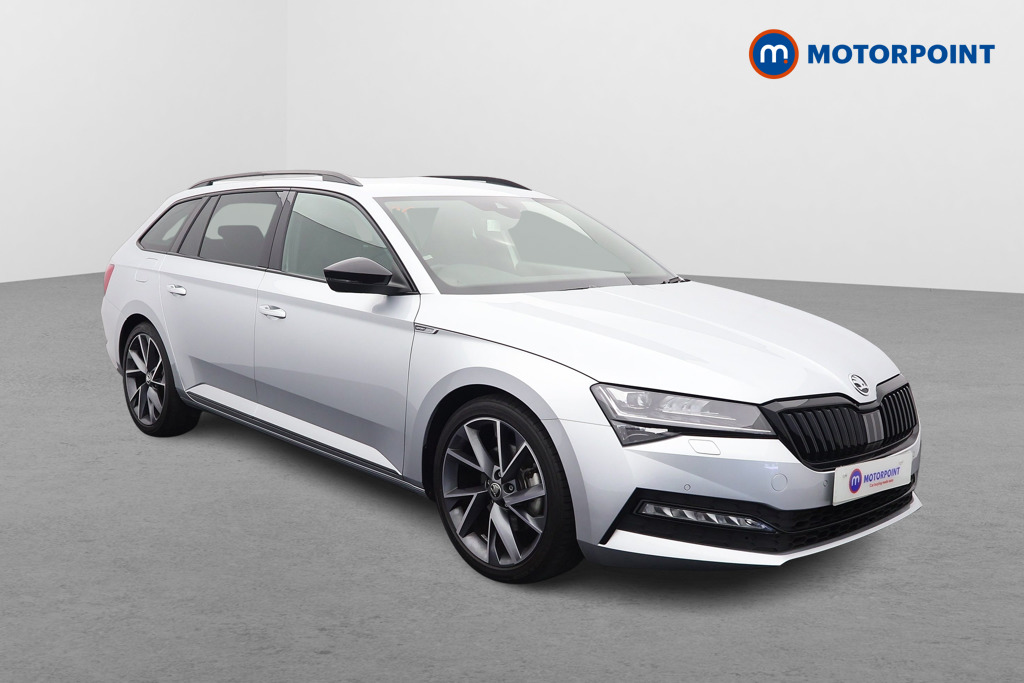 Skoda Superb Sport Line Plus Automatic Petrol Estate - Stock Number (1536281) - Drivers side front corner