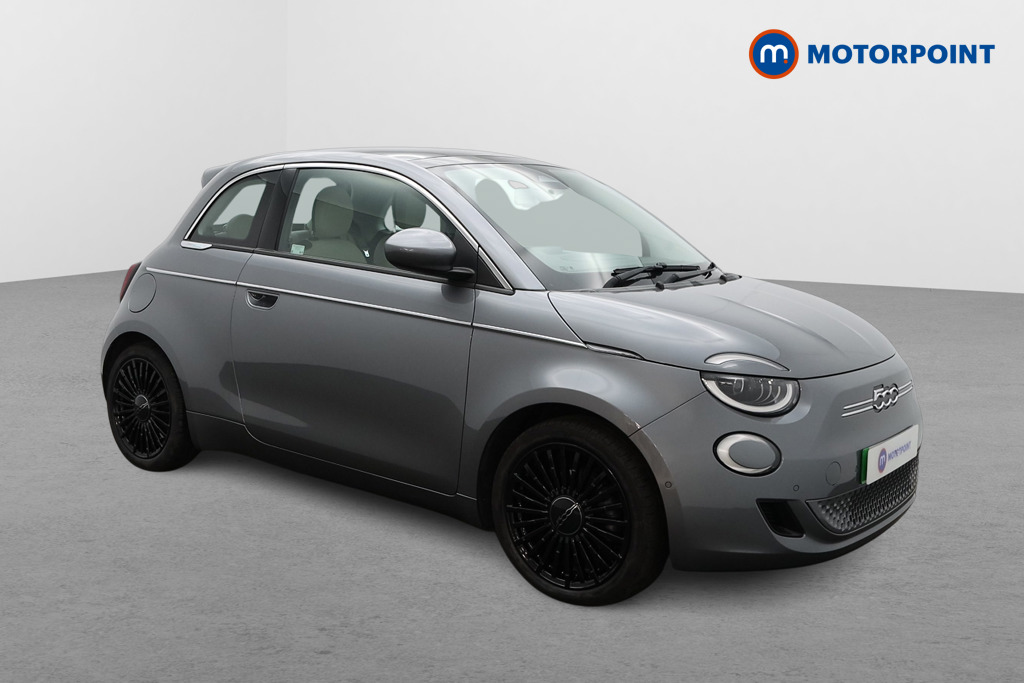Fiat 500 La Prima Automatic Electric Hatchback - Stock Number (1536489) - Drivers side front corner