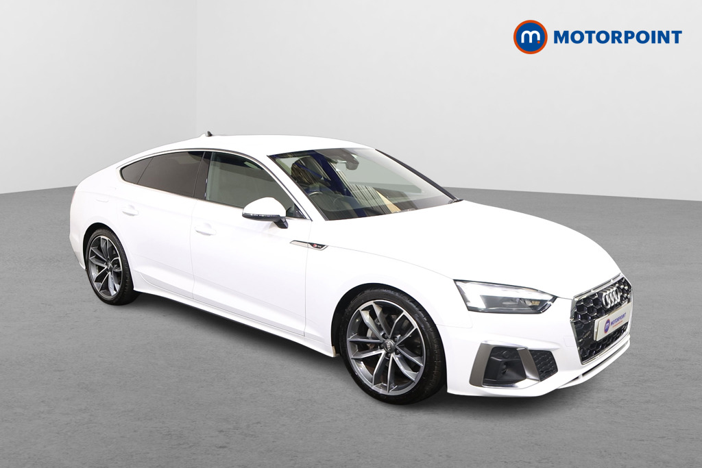 Audi A5 S Line Automatic Petrol Hatchback - Stock Number (1536601) - Drivers side front corner