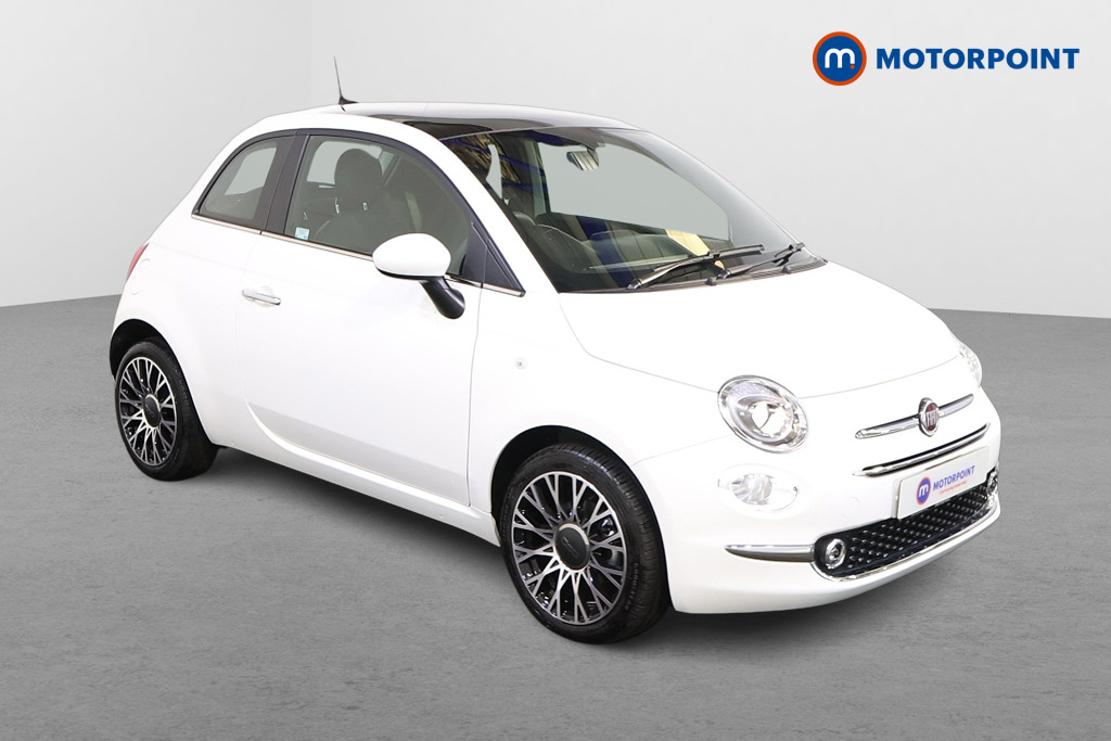 Fiat 500 TOP Manual Petrol-Electric Hybrid Hatchback - Stock Number (1536876) - Drivers side front corner