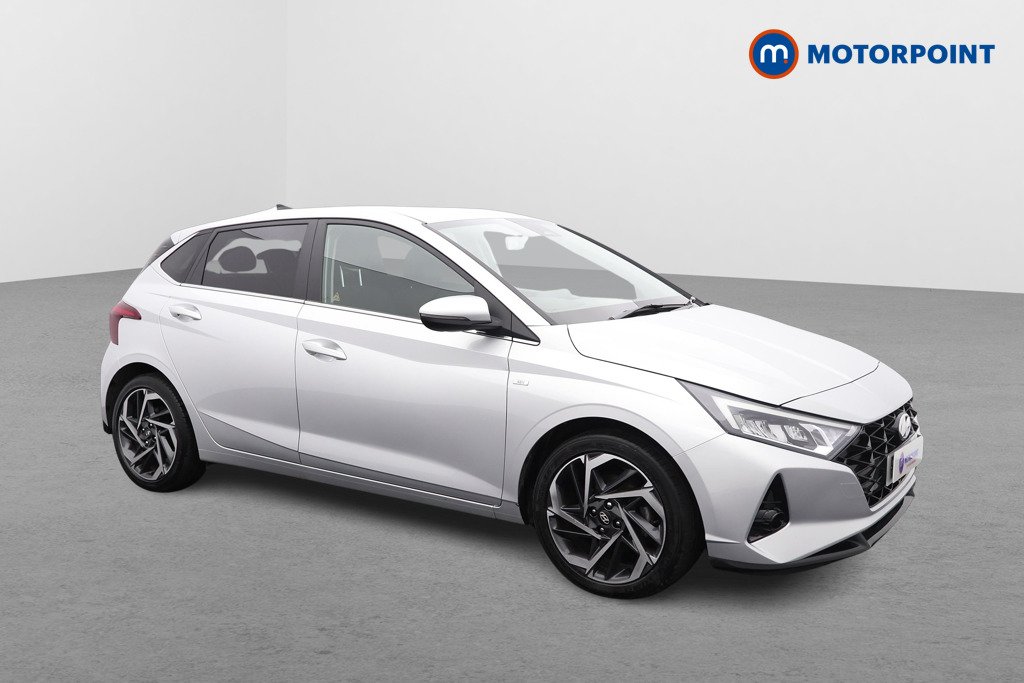 Hyundai I20 Premium Manual Petrol Hatchback - Stock Number (1537097) - Drivers side front corner