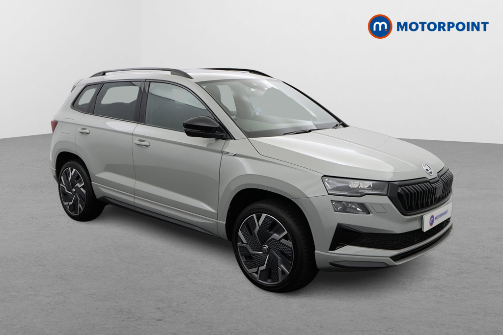 Skoda Karoq Sportline Automatic Diesel SUV - Stock Number (1537135) - Drivers side front corner