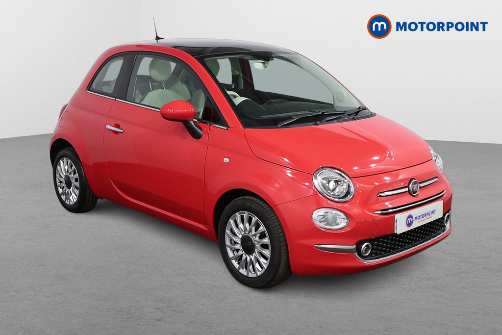 Fiat 500 Lounge Manual Petrol Hatchback - Stock Number (1538423) - Drivers side front corner