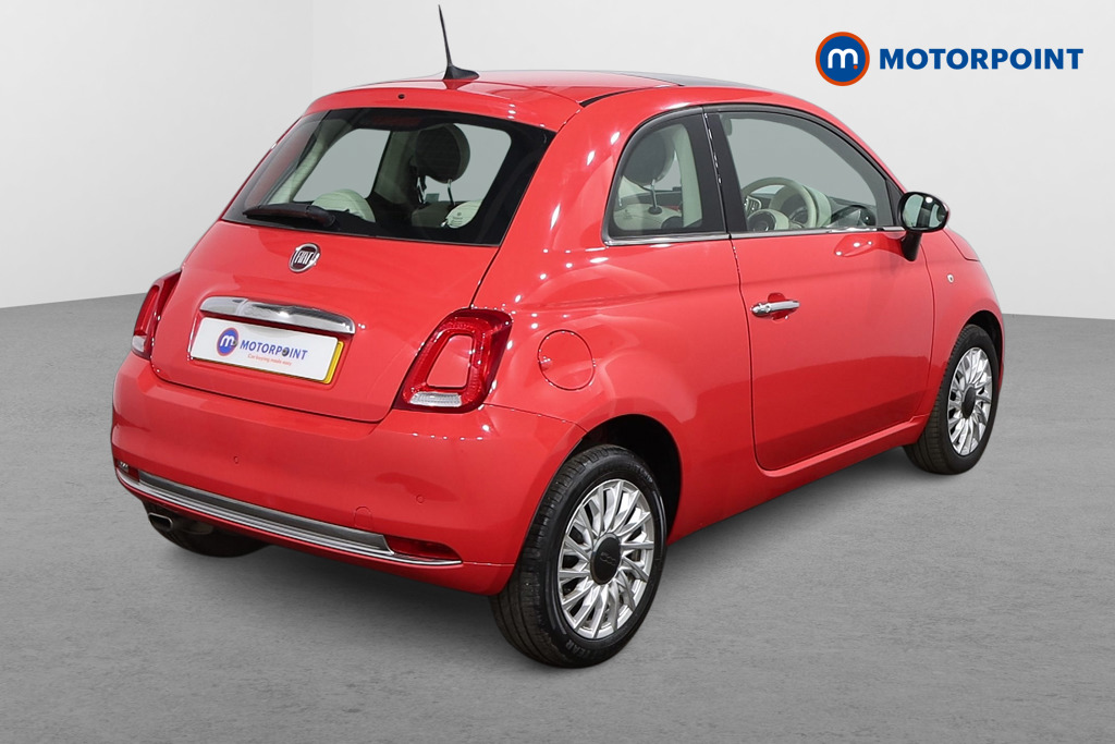 Fiat 500 Lounge Manual Petrol Hatchback - Stock Number (1538423) - Drivers side rear corner