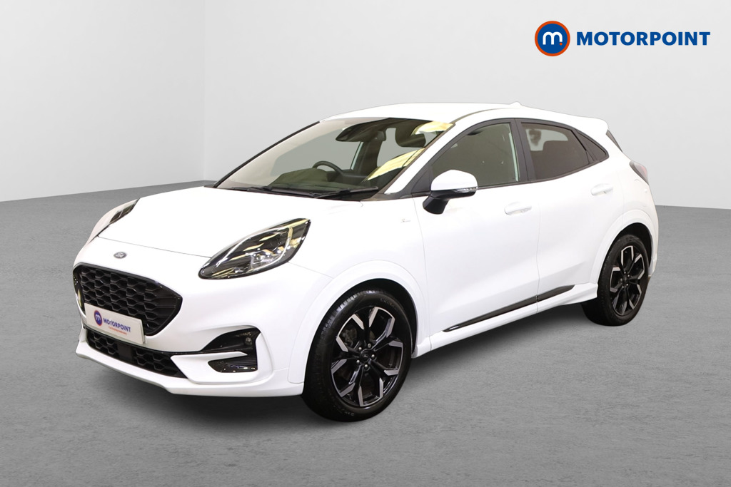 Ford Puma St-Line X Manual Petrol-Electric Hybrid SUV - Stock Number (1538582) - Passenger side front corner