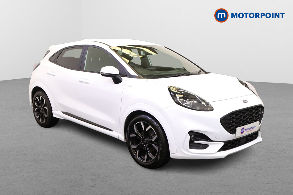 Ford Puma St-Line X Manual Petrol-Electric Hybrid SUV - Stock Number (1538582) - Drivers side front corner