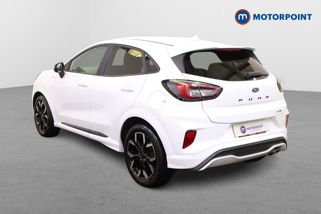 Ford Puma St-Line X Manual Petrol-Electric Hybrid SUV - Stock Number (1538582) - Passenger side rear corner