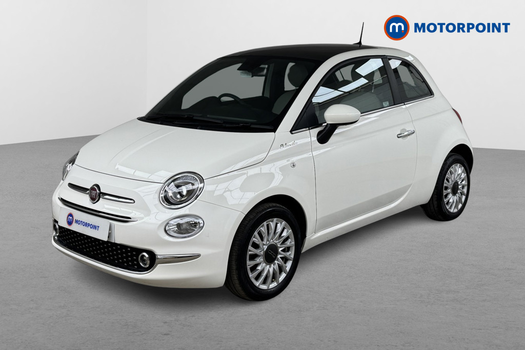 Fiat 500 Dolcevita Manual Petrol-Electric Hybrid Hatchback - Stock Number (1538686) - Passenger side front corner