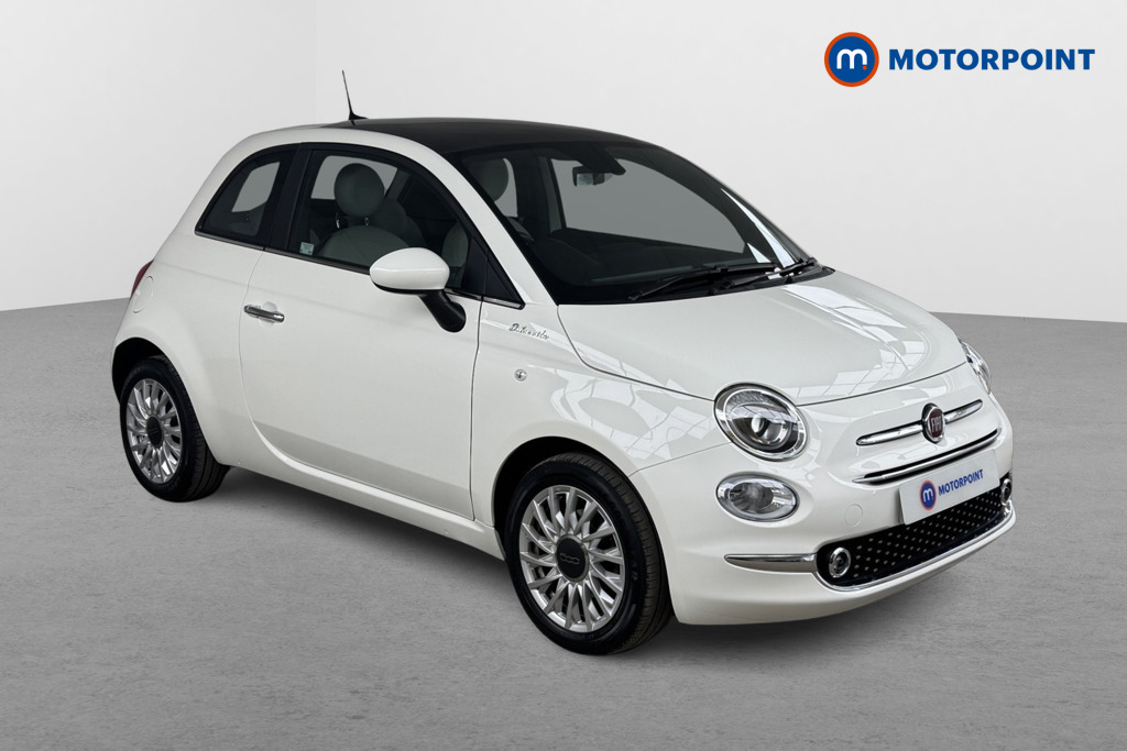Fiat 500 Dolcevita Manual Petrol-Electric Hybrid Hatchback - Stock Number (1538686) - Drivers side front corner