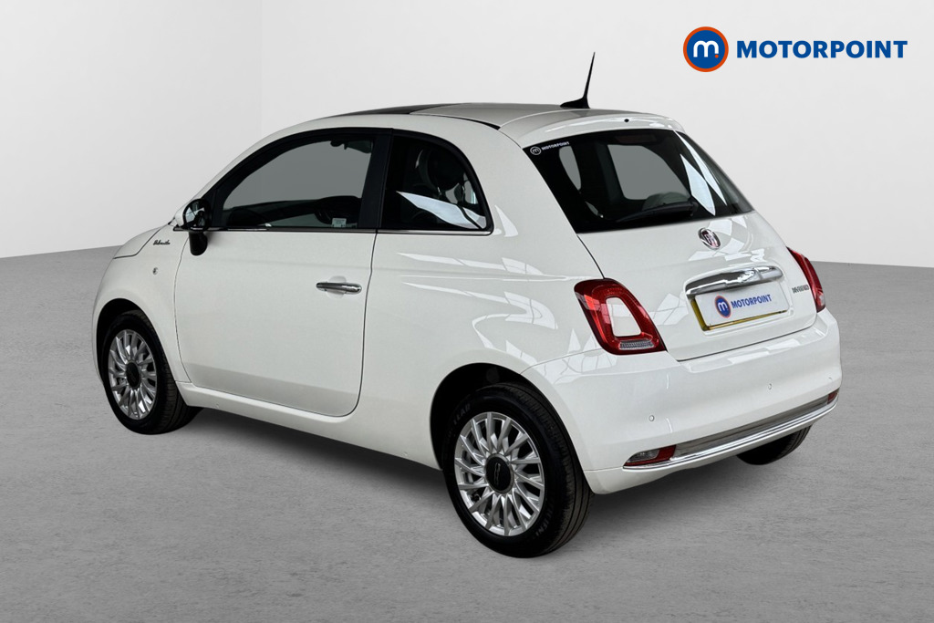 Fiat 500 Dolcevita Manual Petrol-Electric Hybrid Hatchback - Stock Number (1538686) - Passenger side rear corner