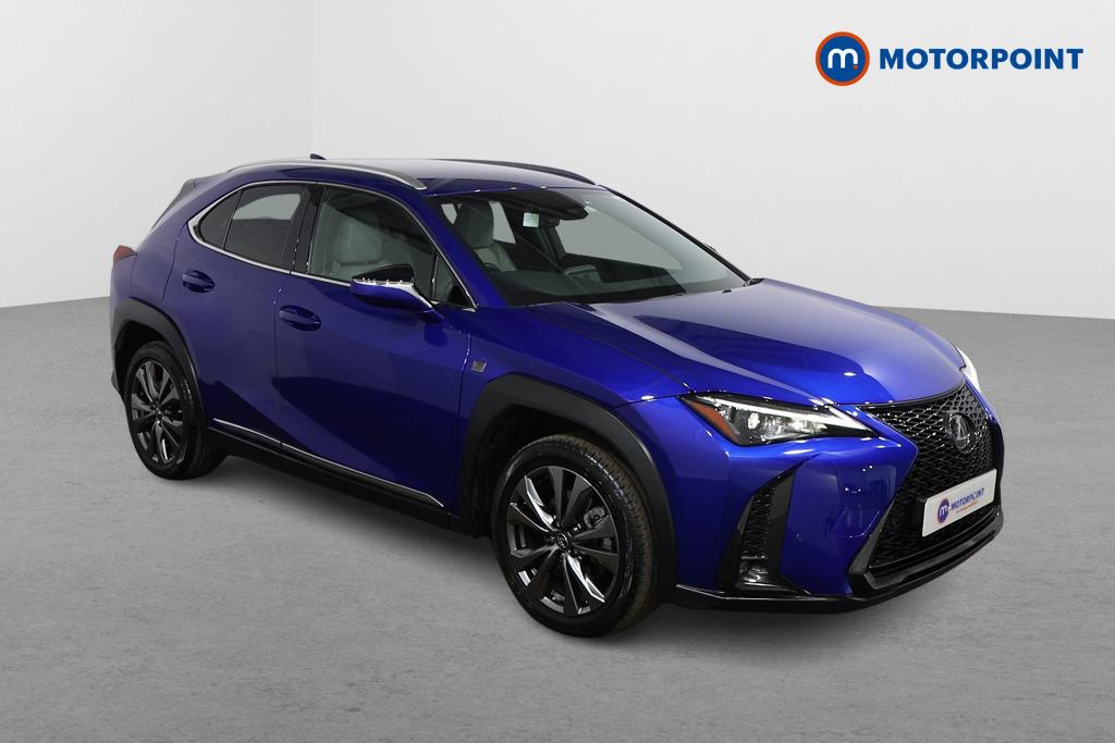 Lexus UX F-Sport Design Automatic Petrol-Electric Hybrid SUV - Stock Number (1538832) - Drivers side front corner